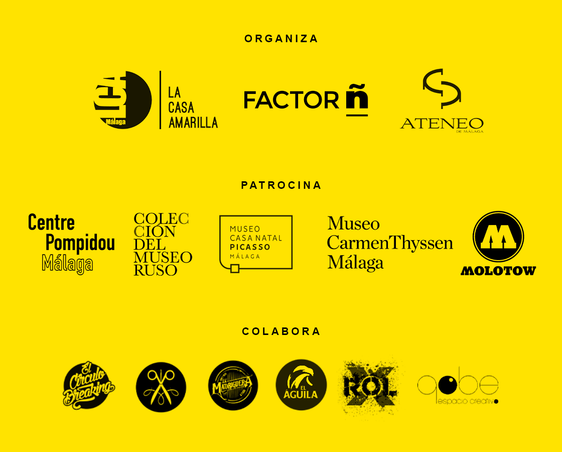 Logos de organizadores, patrocinadores y colaboradores
